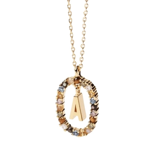 GemLetter Glam Necklace