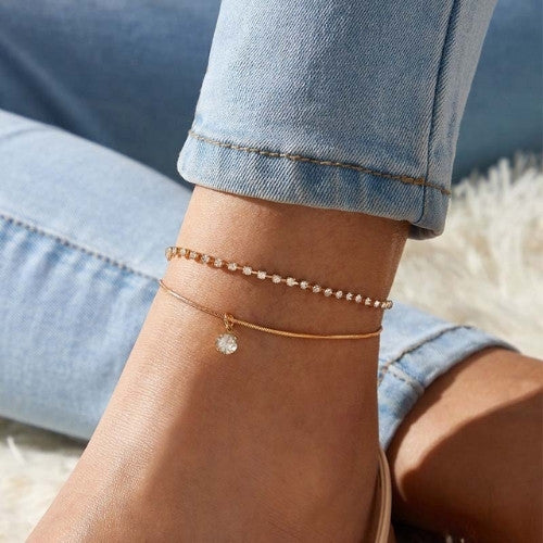 Luna Glow Anklet - g-essence