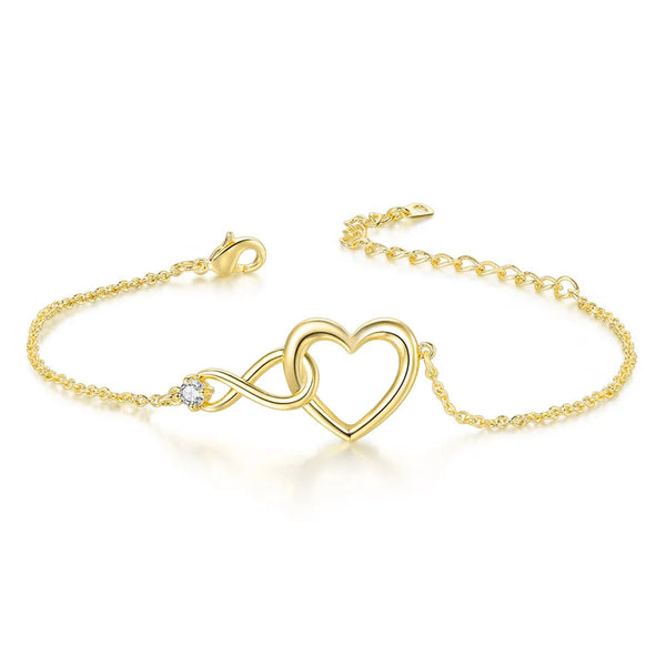 Luvia Heart Charm Bracelet