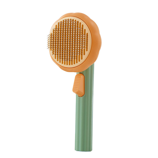 Self-Cleaning Pet Grooming & Massage Brush